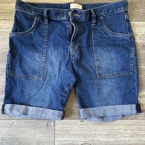 LOFT Blue Denim Shorts